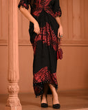 Red Safa Shirtdress