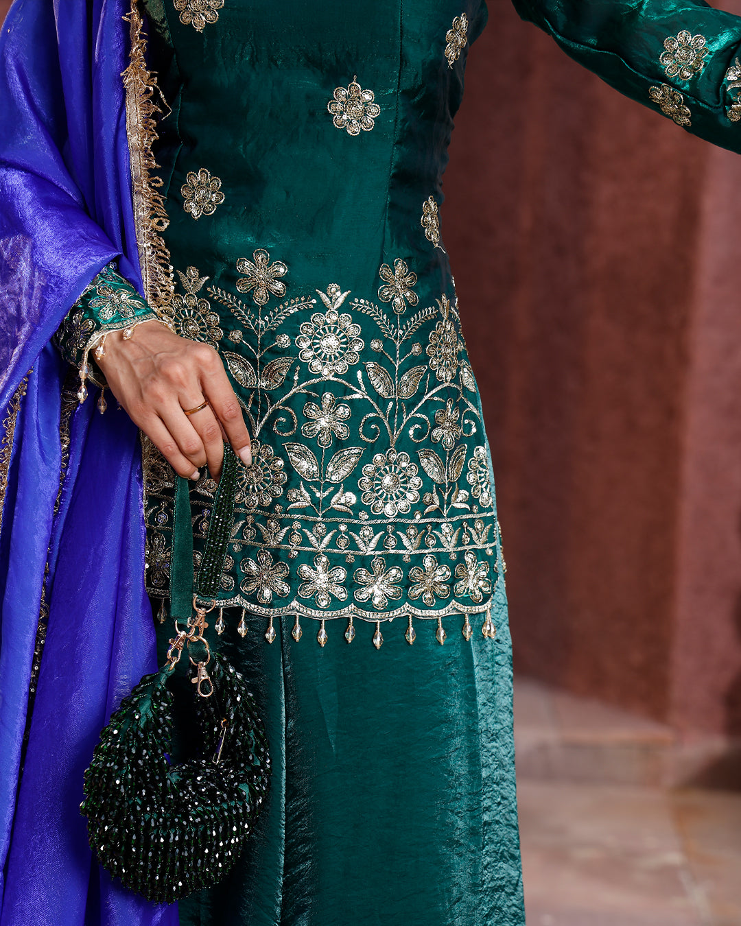 Peacock Gulbagh suit