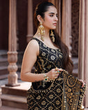 Bandhani Suit set Black