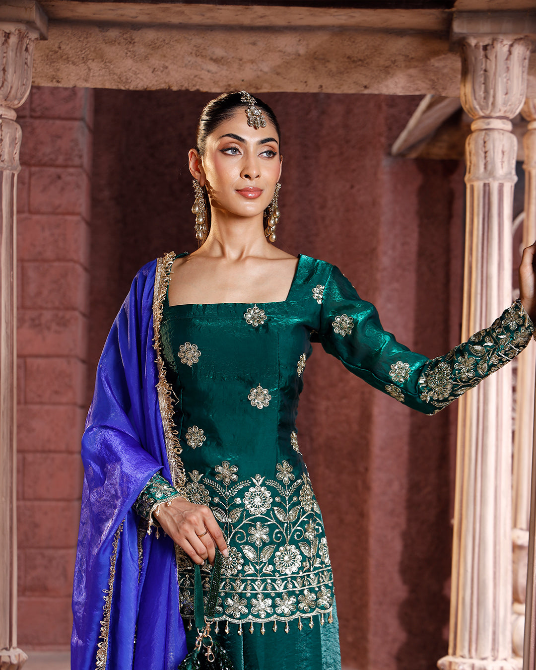 Peacock Gulbagh suit