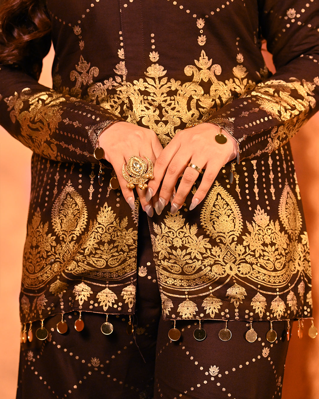 Brown Salma Blazer set