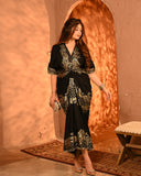 Black Safa Shirtdress