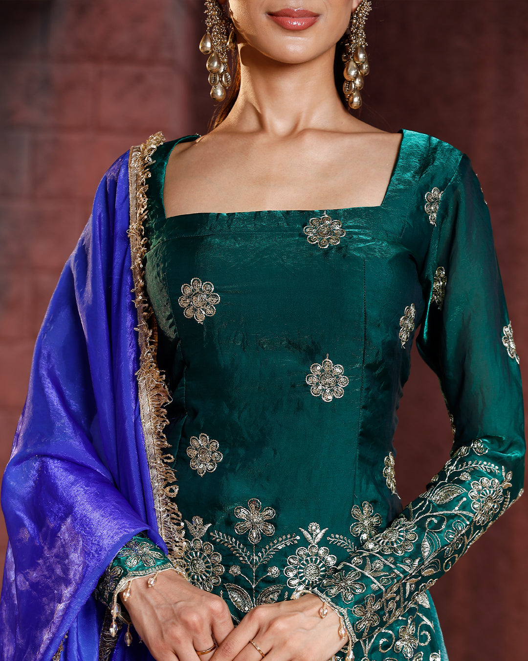 Peacock Gulbagh suit