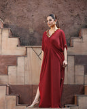 Jhankaar Red kaftan