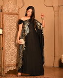 Black Kyra kaftan