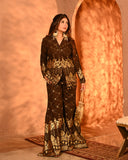 Brown Salma Blazer set