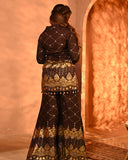 Brown Salma Blazer set