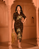 Brown Ghunghroo shirtdress