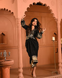 Black Noor Shirtdress