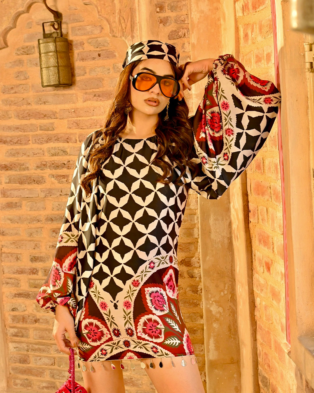 Seher dress with Free Bandana