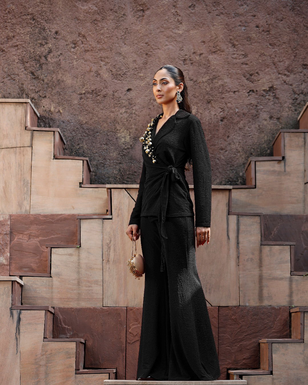 Jhankaar Black blazer set