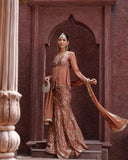 Mauve pink Embriodery lehnga