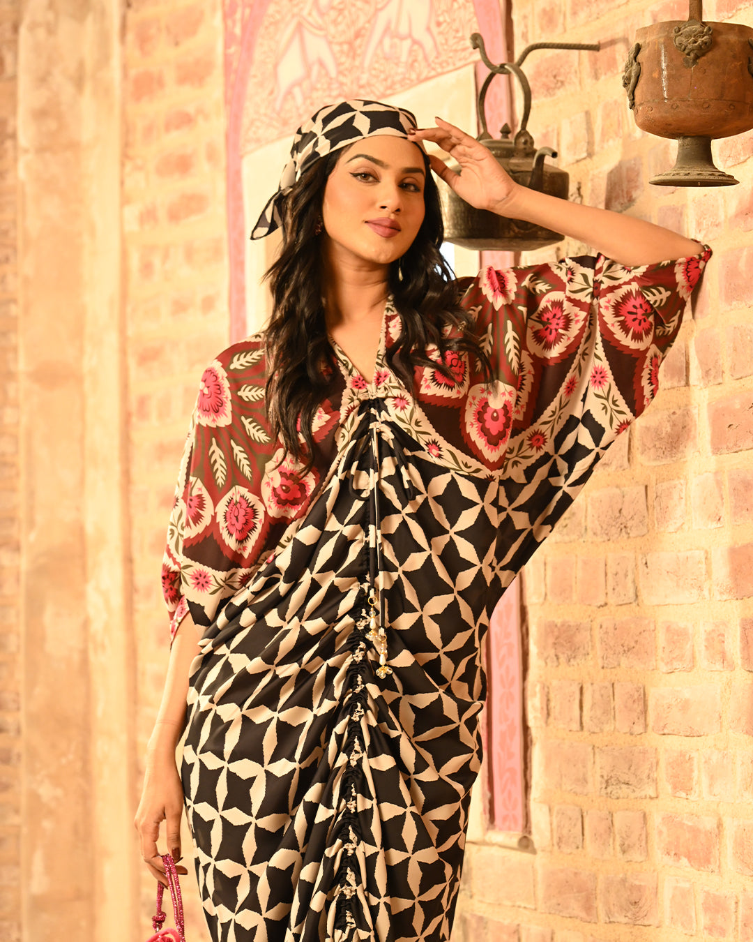 Adira kaftan with Free Bandana