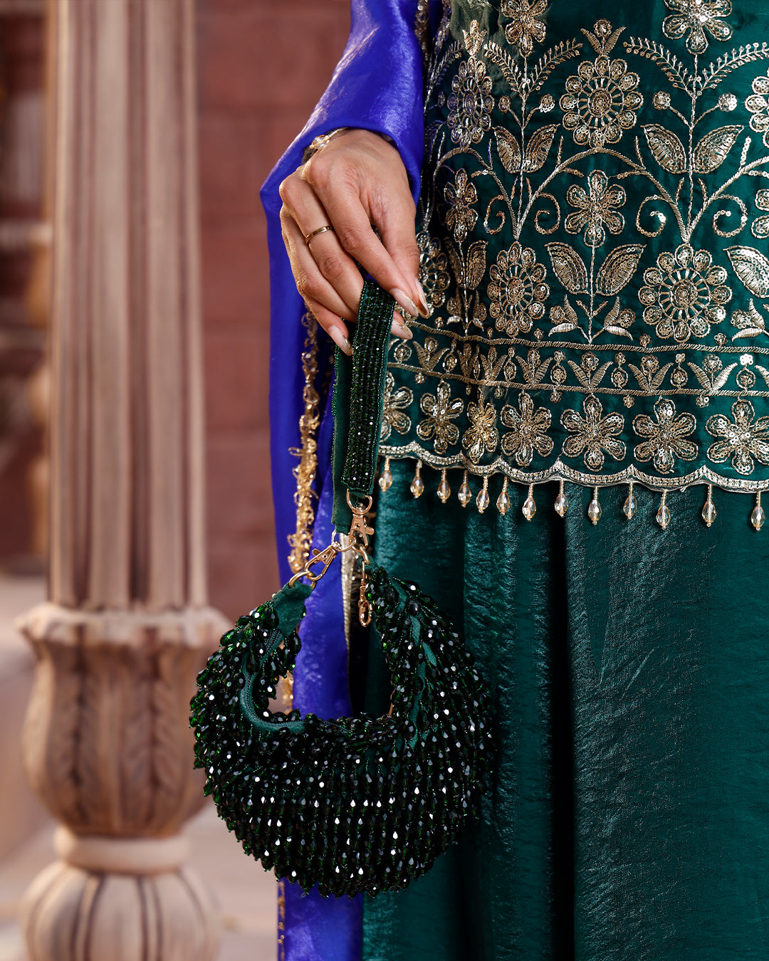 Peacock Gulbagh suit