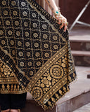 Bandhani Suit set Black