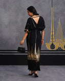 Gold kashni dress