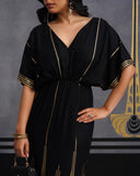 Gold kashni dress