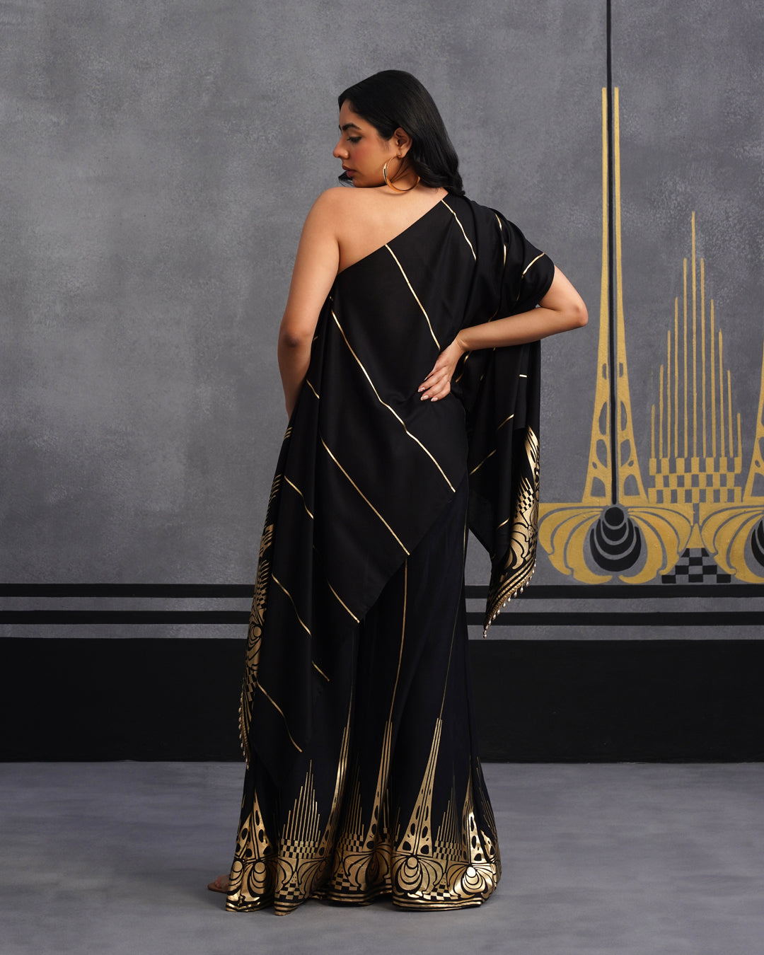 Gold maryam set