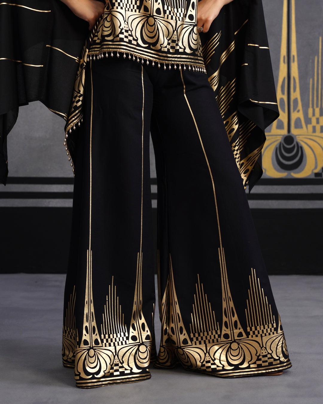 Gold maryam set
