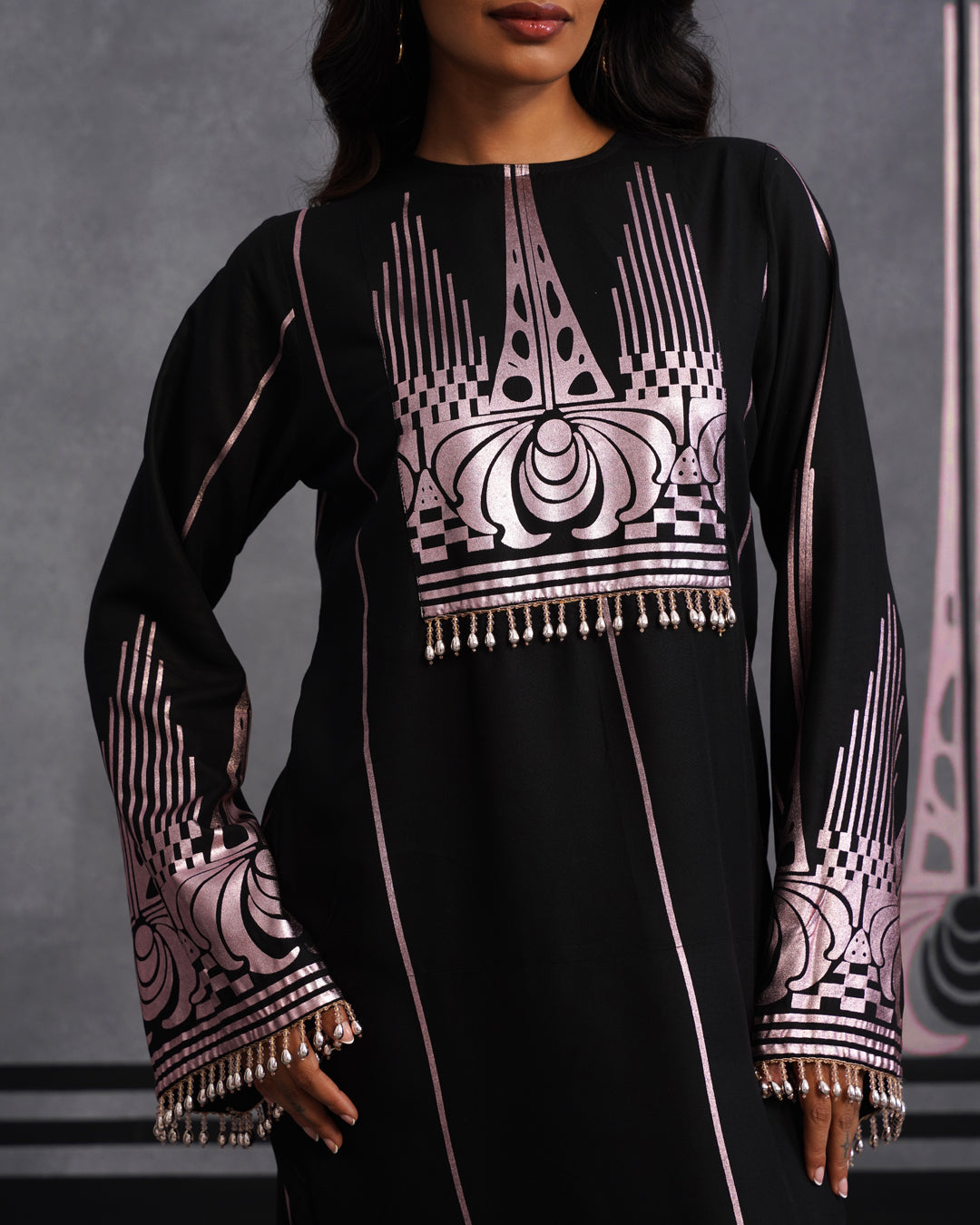 Pink Oshin kaftan
