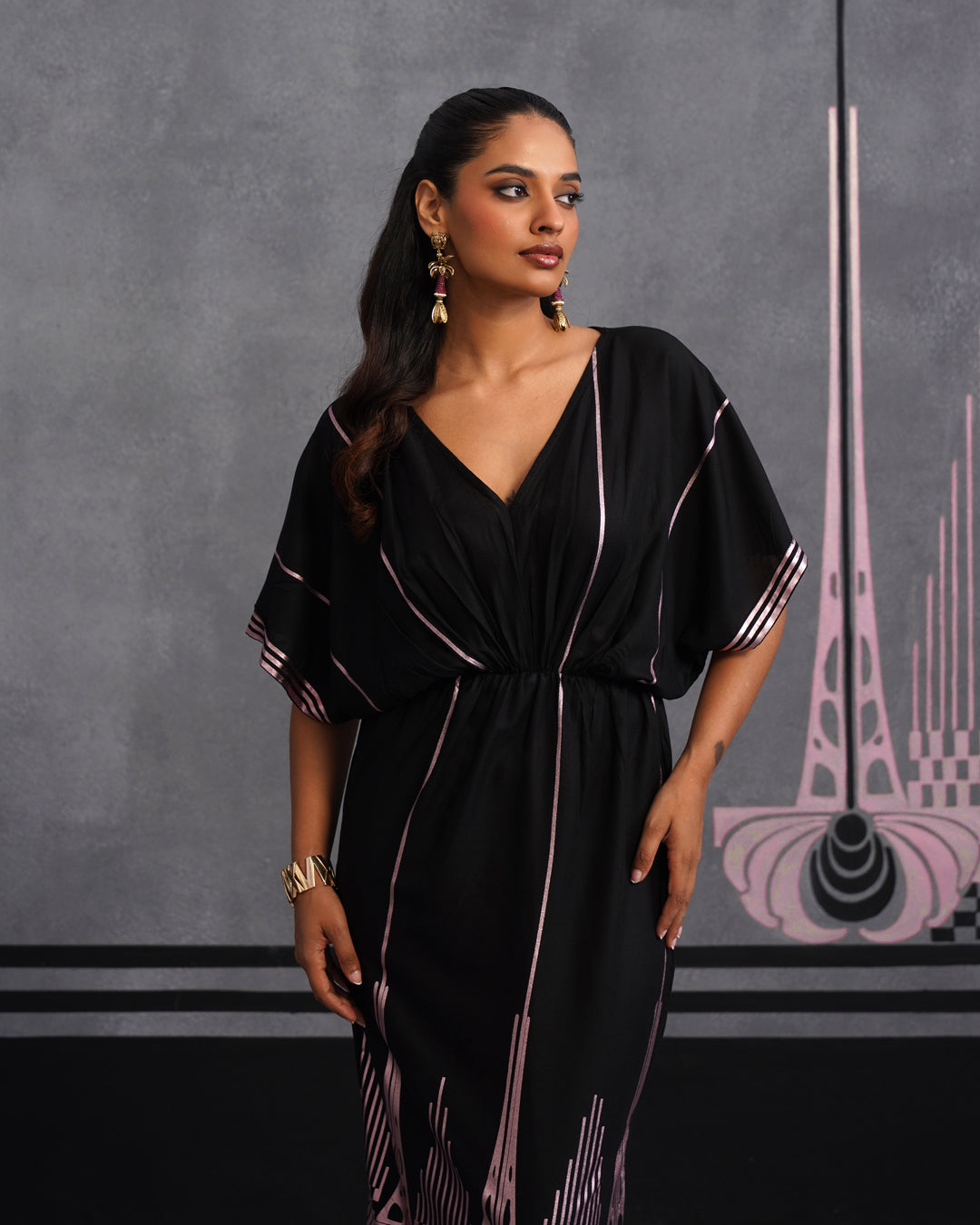 Pink kashni dress
