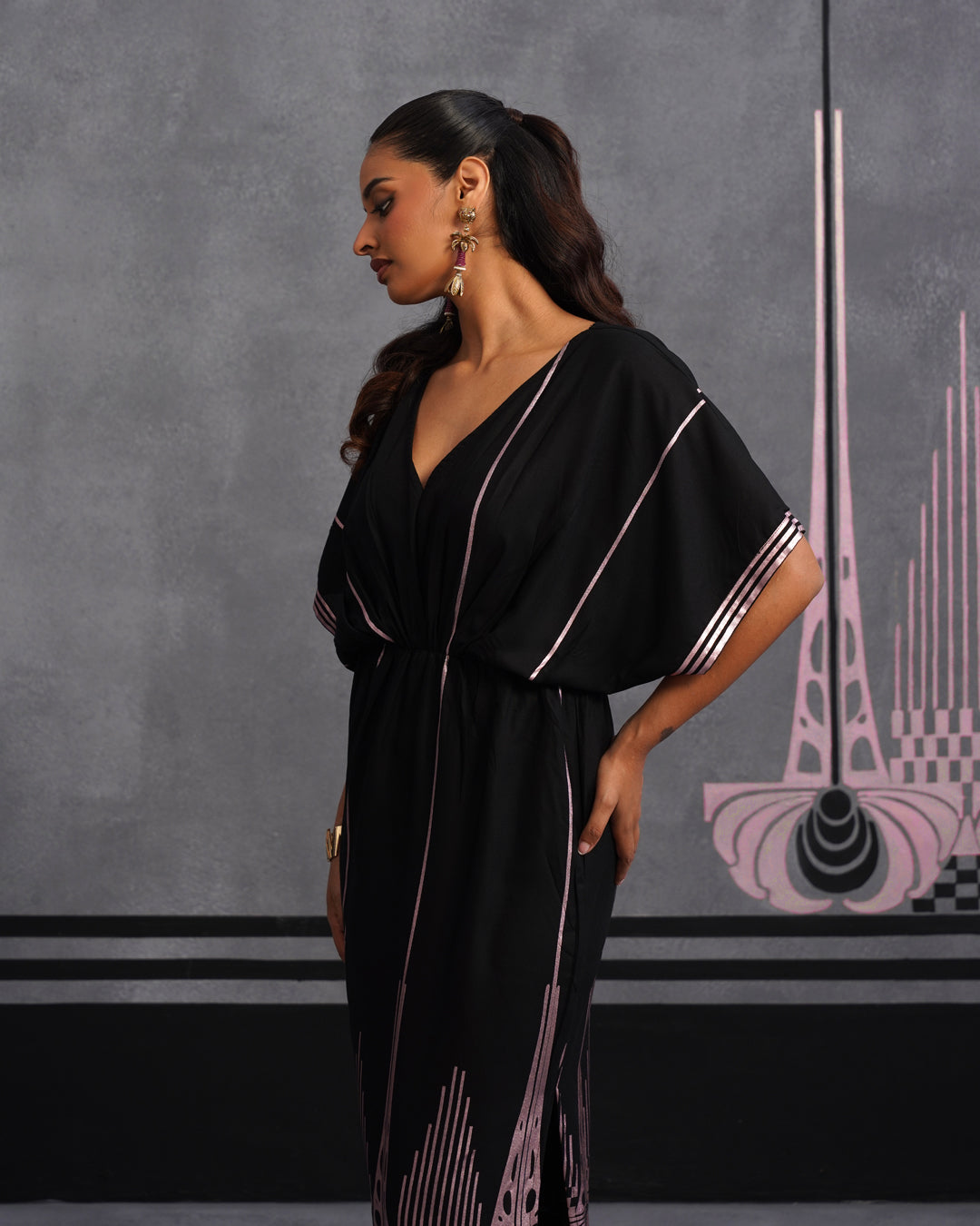 Pink kashni dress