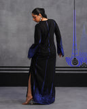 Blue Oshin kaftan