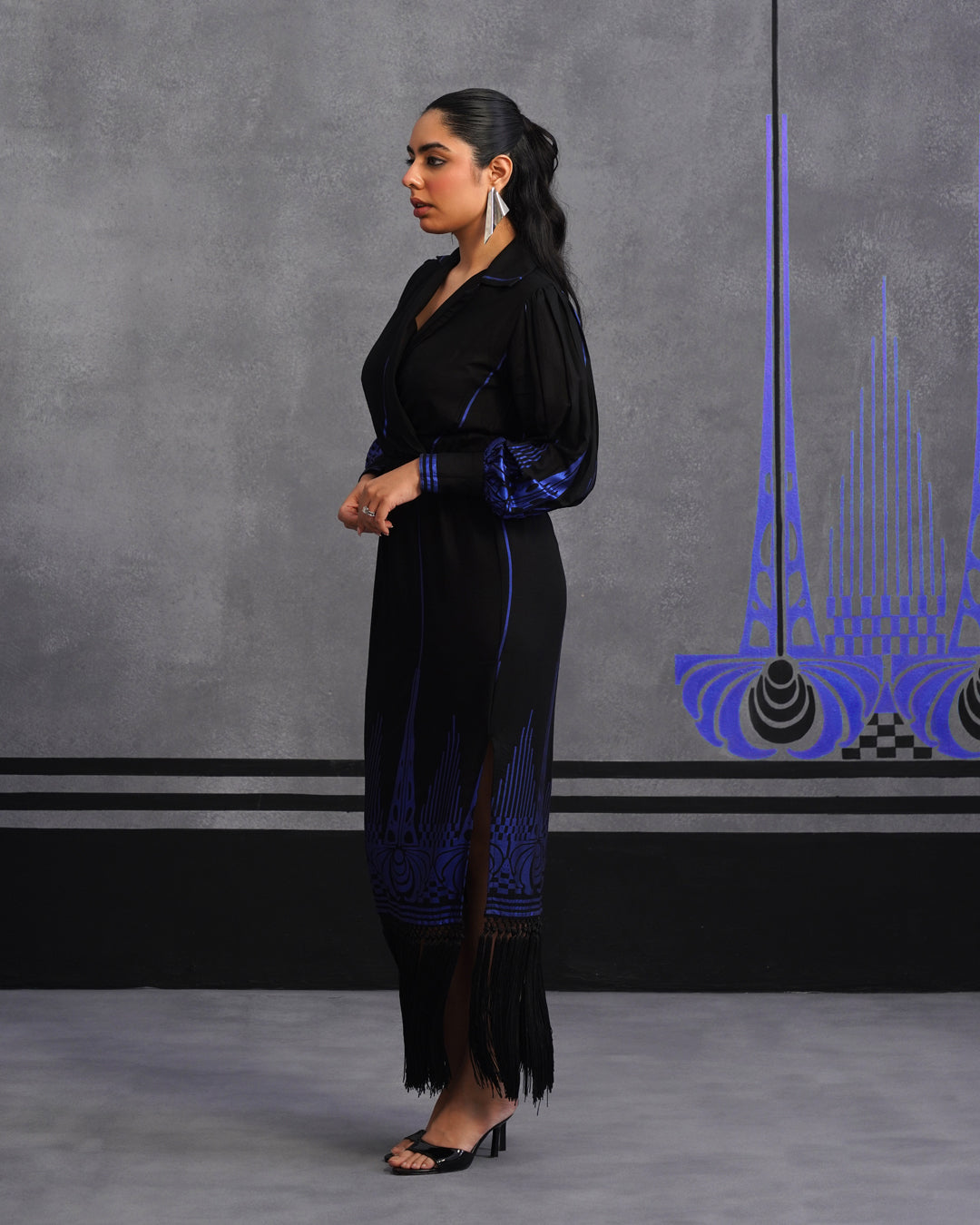 Blue Tavishi dress
