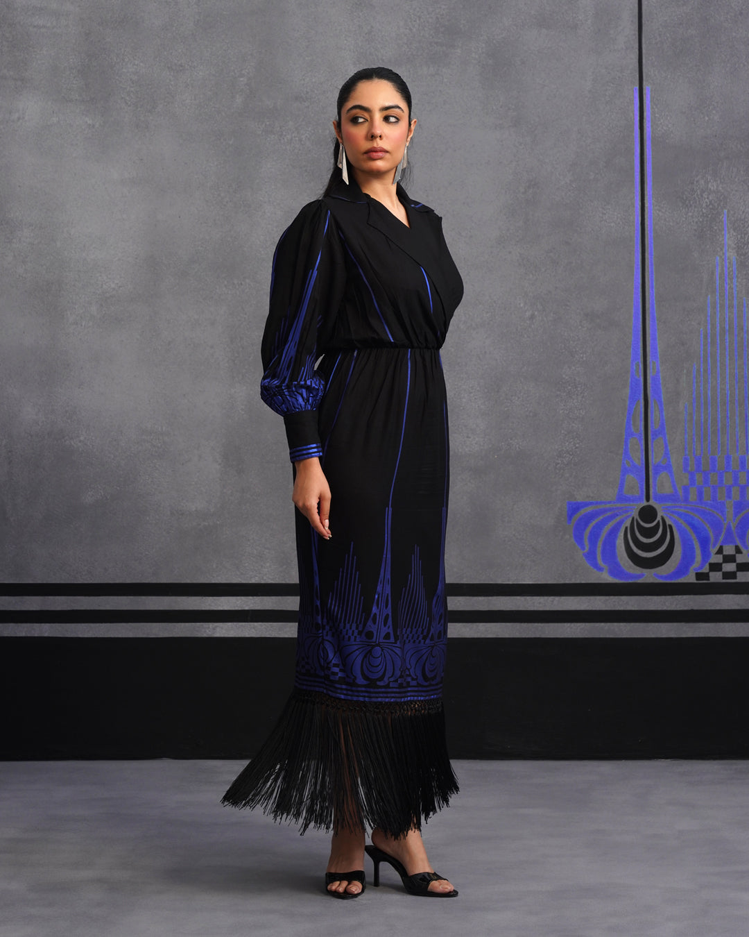 Blue Tavishi dress