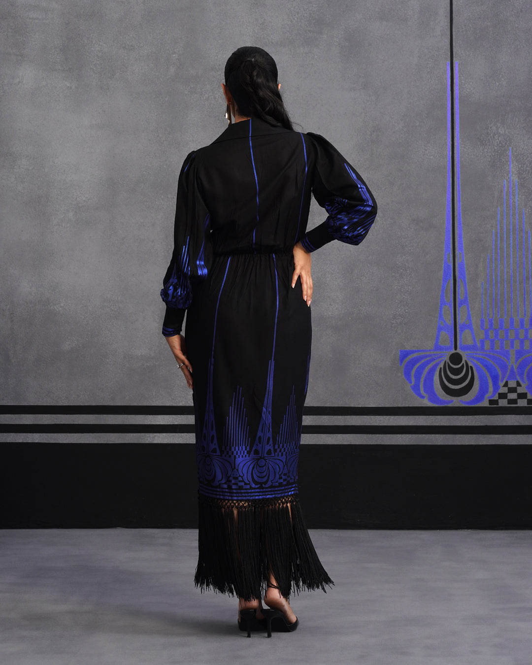 Blue Tavishi dress