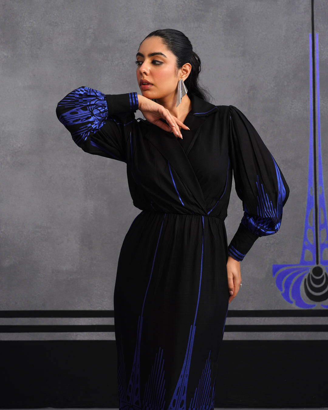 Blue Tavishi dress