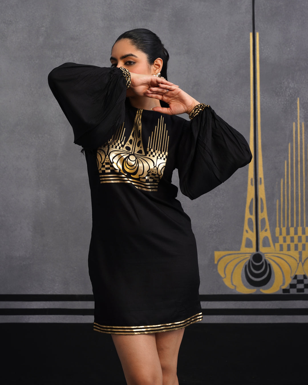 Gold Amaira Dress