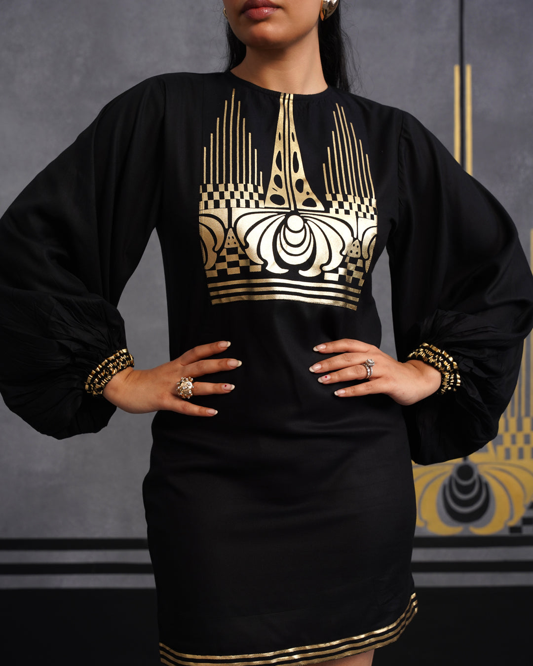 Gold Amaira Dress