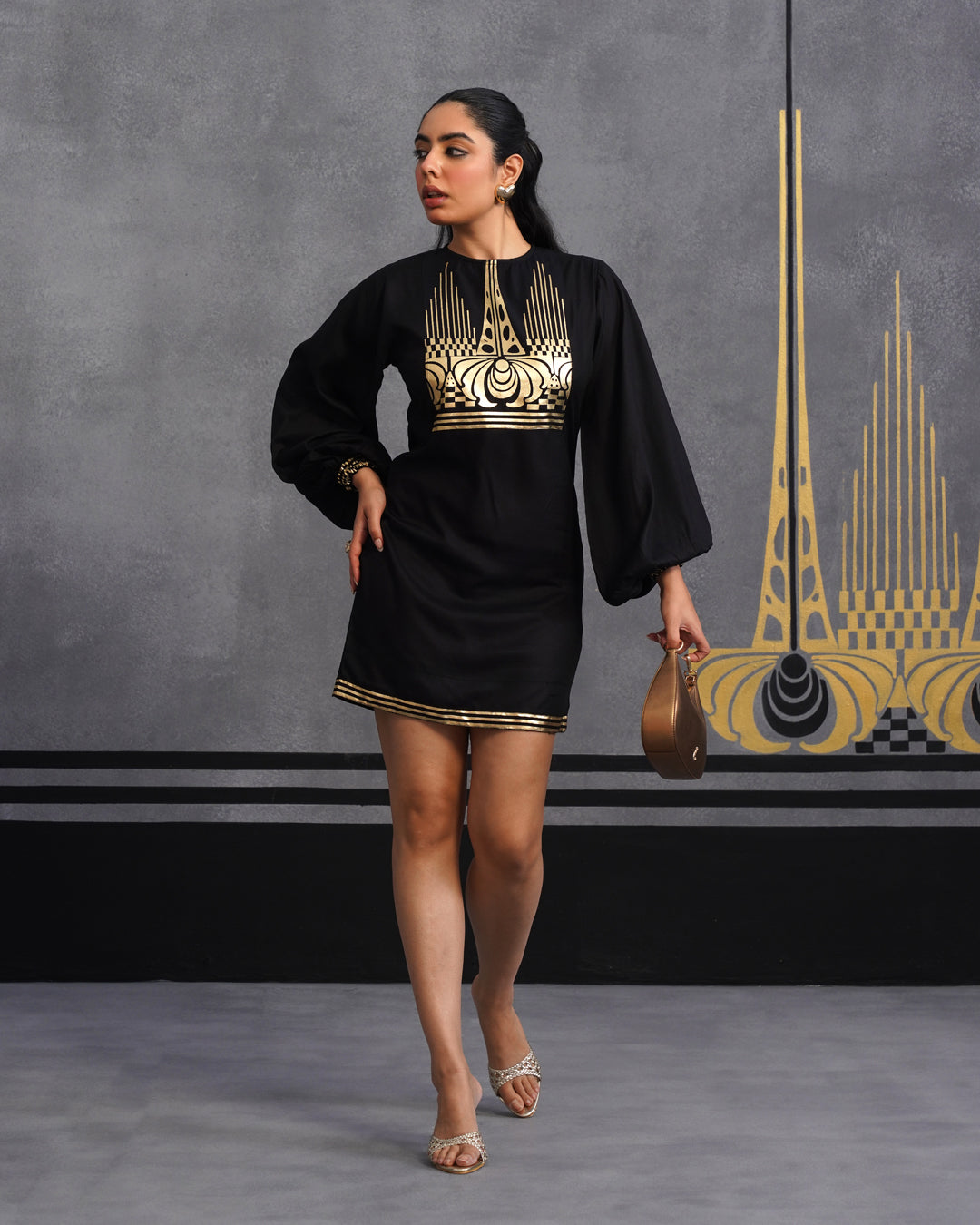 Gold Amaira Dress