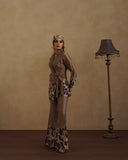 Leopard Blazer set  with Free Bandana
