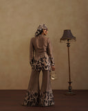 Leopard Blazer set  with Free Bandana