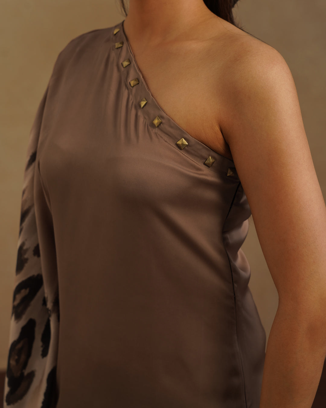 Leopard Assy Mini dress  with Free Bandana