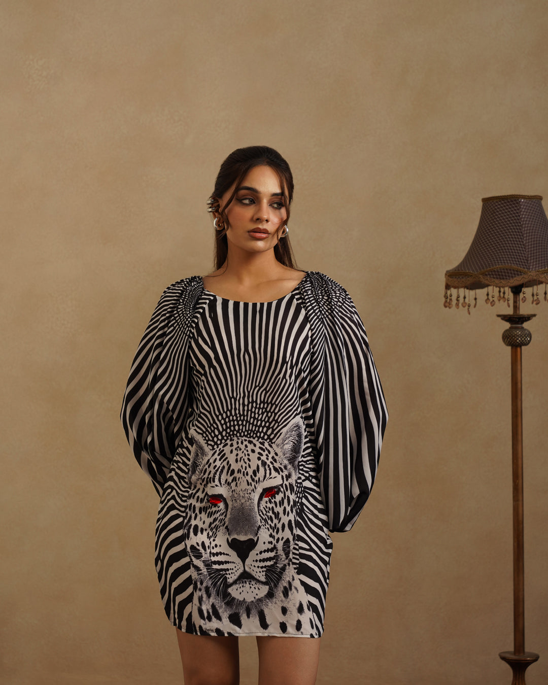 White Tiger Mini dress – Wabi Sabi