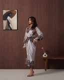 Mosaic shirtdress