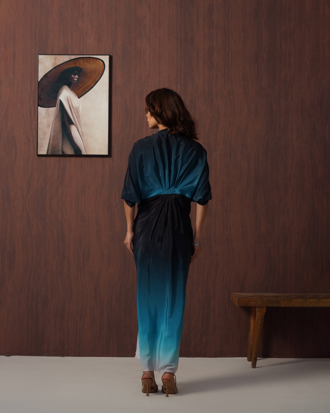 Bluefrost ombre kaftan