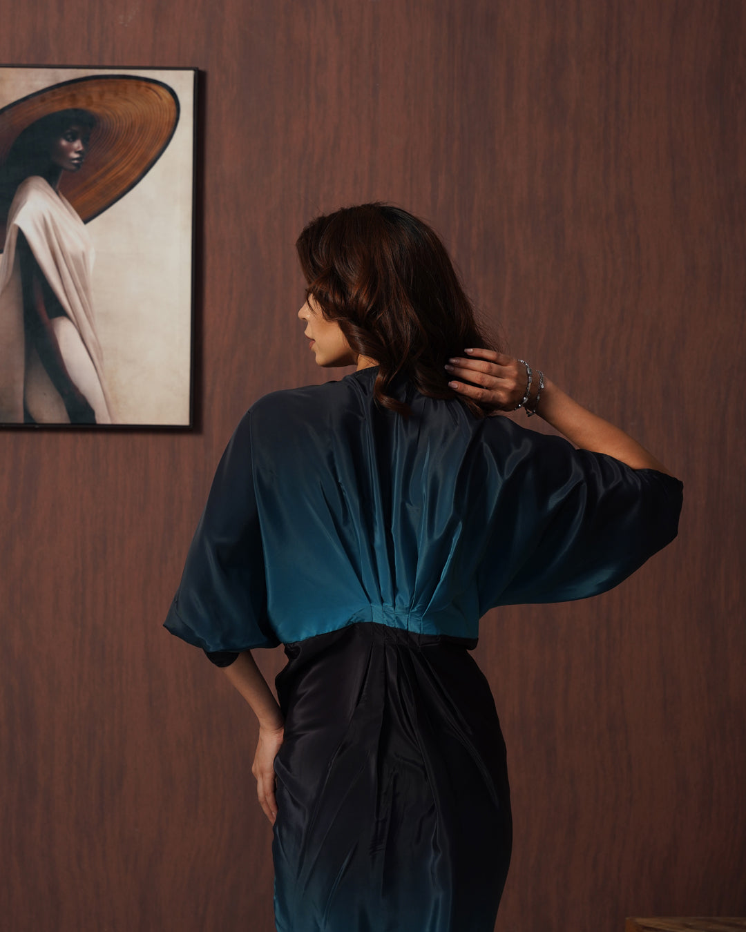 Bluefrost ombre kaftan