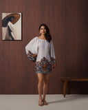 Mosaic mini dress