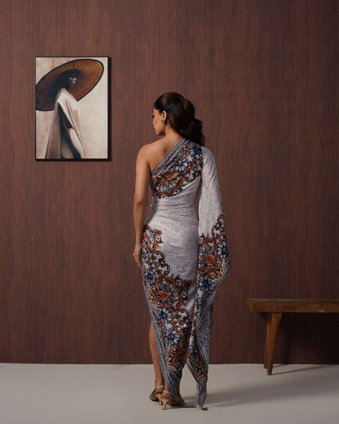 Mosaic Assymetrical dress