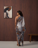 Mosaic Assymetrical dress