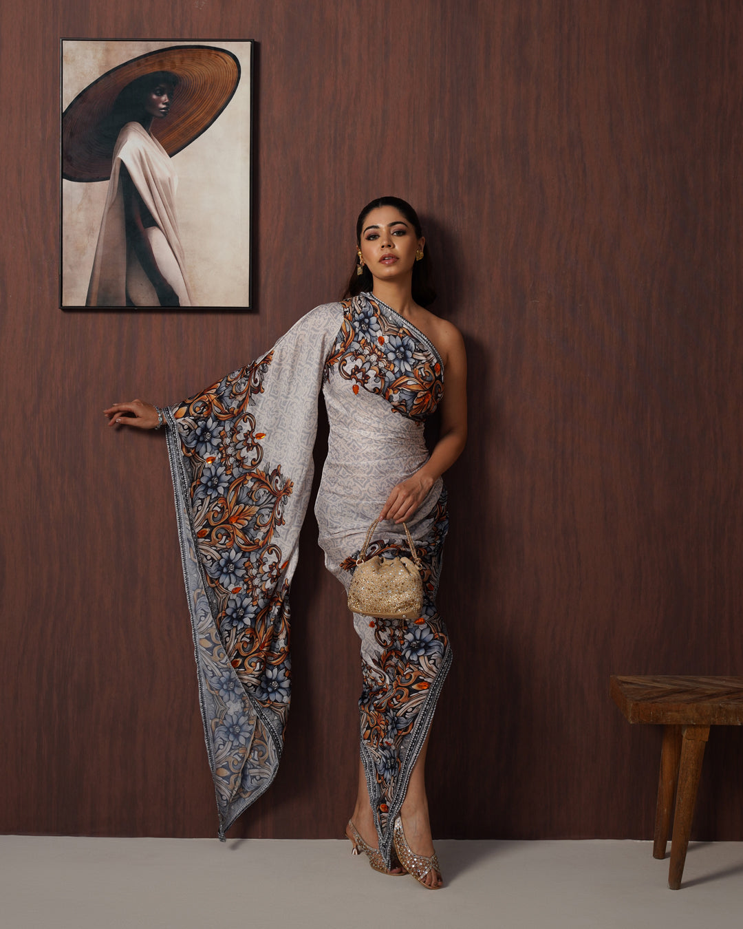 Mosaic Assymetrical dress