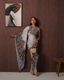 Mosaic Assymetrical dress