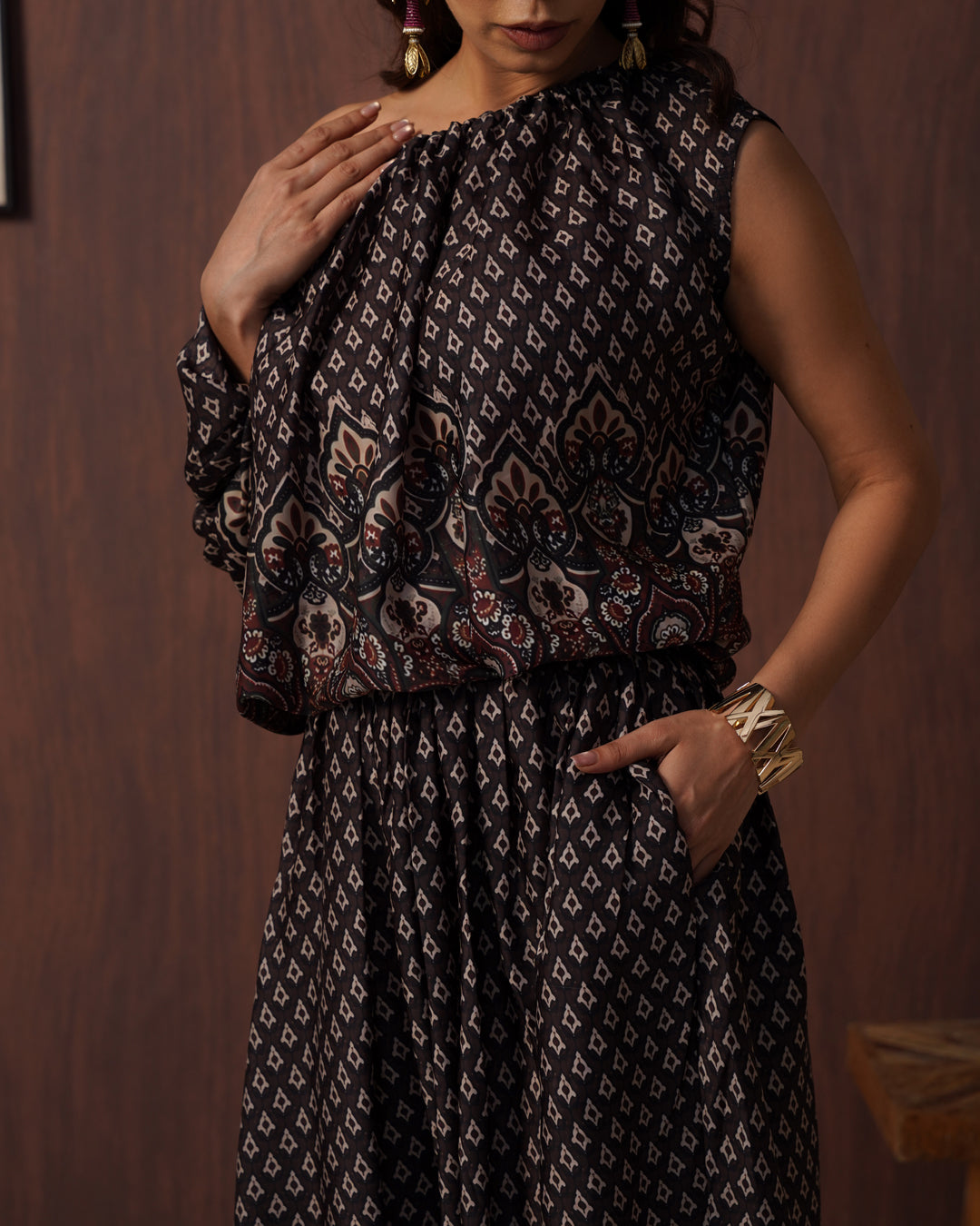Brown Paisley  ballon set