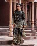 Bandhani Co-ord set BLACK