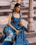 Bandhani Suit set Blue