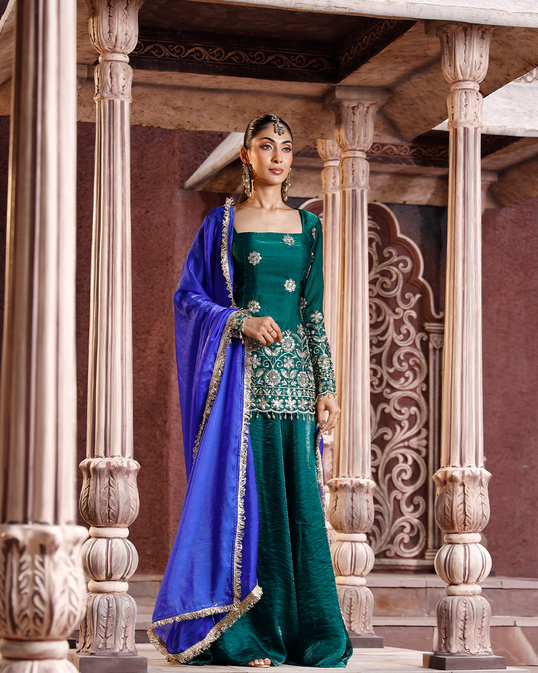 Peacock Gulbagh suit
